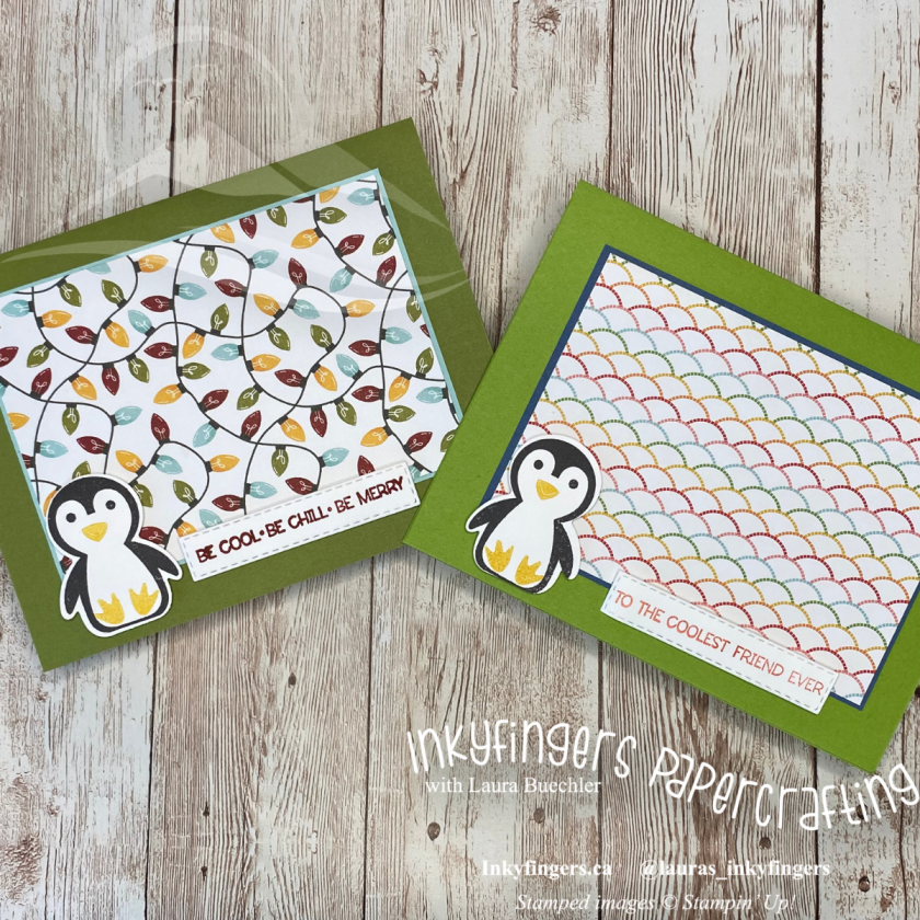 Video Tutorial: One Layout, Two Cards with Penguin Place bundle